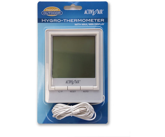Active Air Hygro-Thermometer - Measures Humidity and Temperature