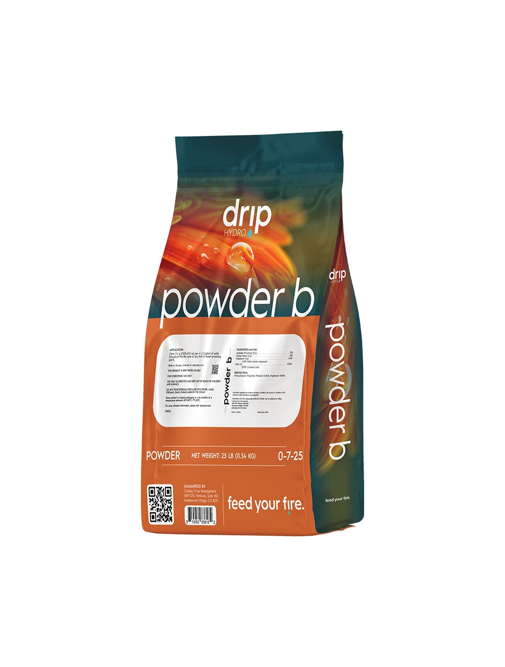 Drip Hydro Powder B - 25lbs