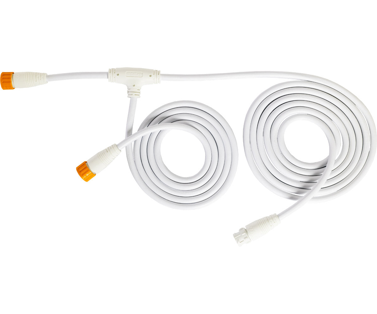 PHOTO LOC 0-10V Control Cable 8 ft Trunk + 5 ft Branch (White)