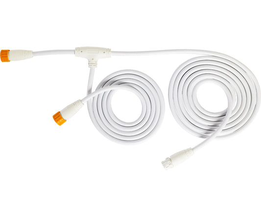 PHOTO LOC 0-10V Control Cable 8 ft Trunk + 5 ft Branch (White)