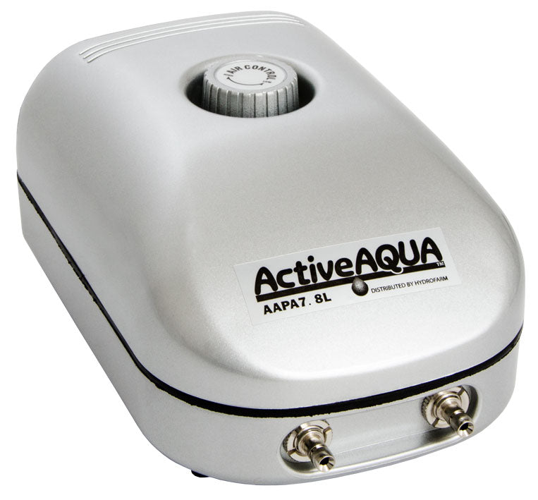 Active Aqua Air Pump with 2 outlets 7.8 lt per minute