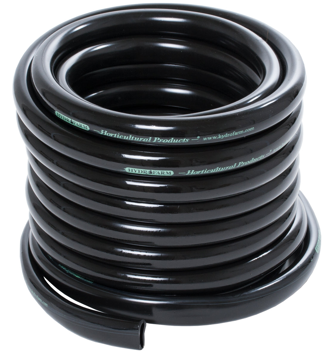 Active Aqua 1/2" ID Black Tubing, 25 ft Roll