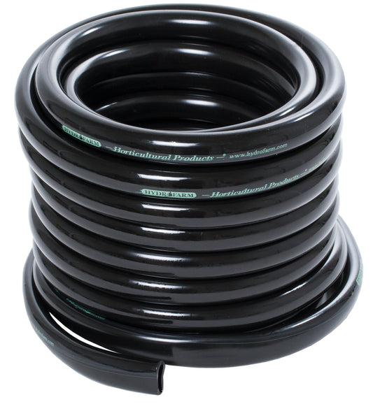 Active Aqua 1/2" ID Black Tubing, 25 ft Roll
