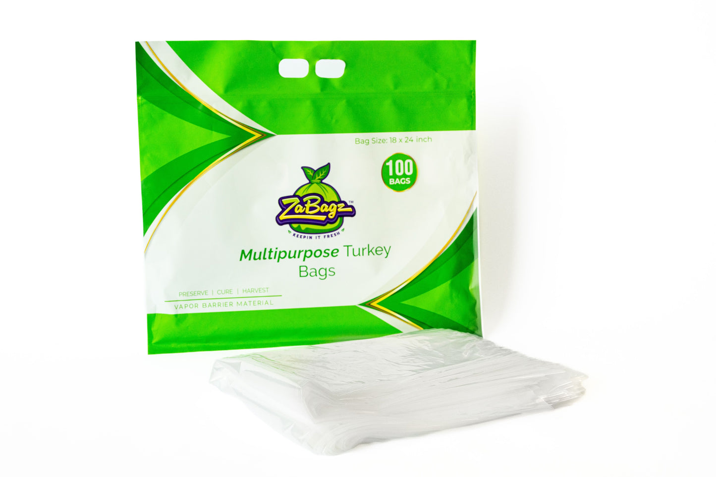 Multipurpose Oven Bags/ Turkey Bags 18" x 24" 100 pcs by ZaBagz