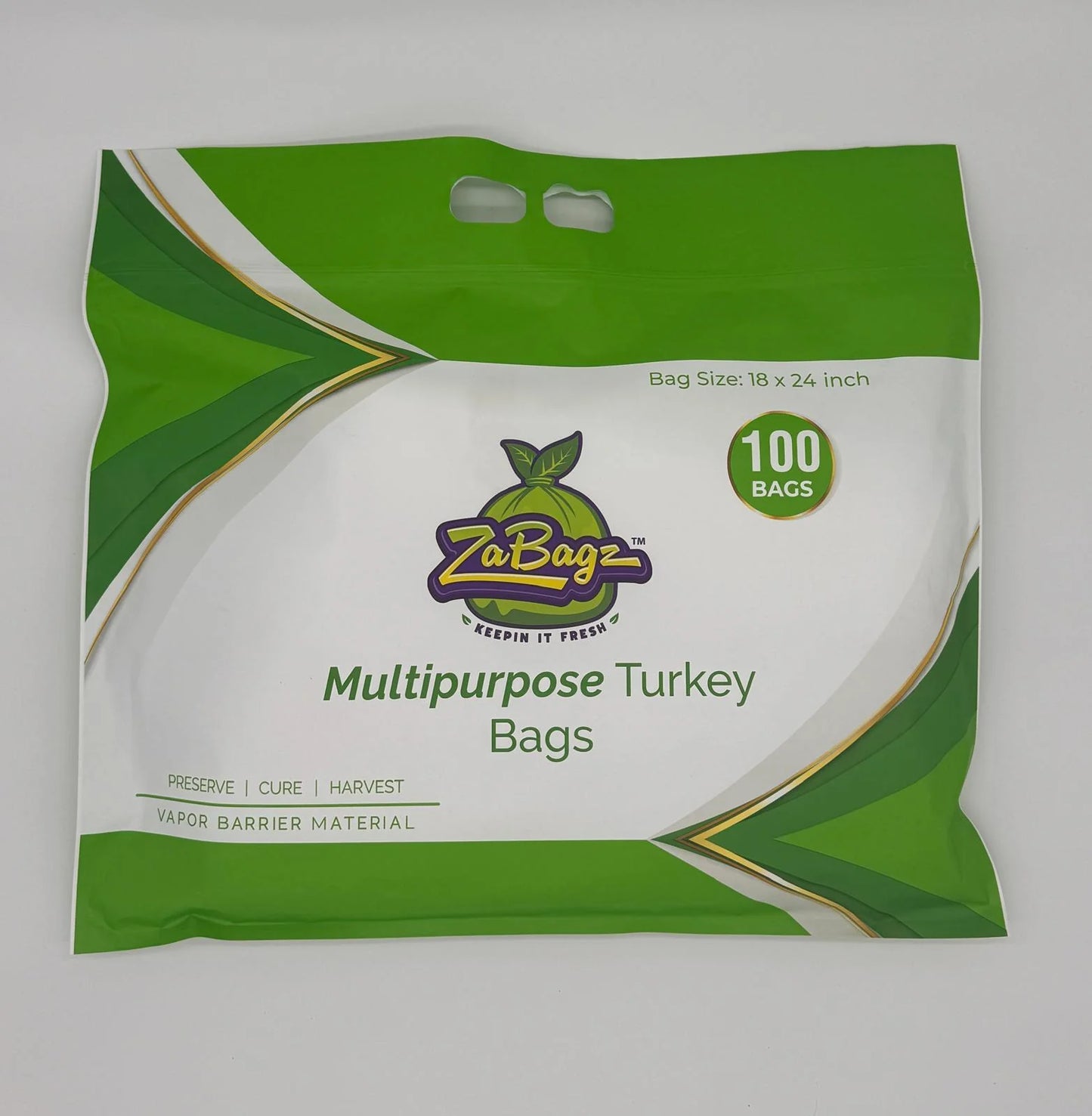 Multipurpose Turkey Oven Bags 18" x 24" 100 pcs by ZaBagz