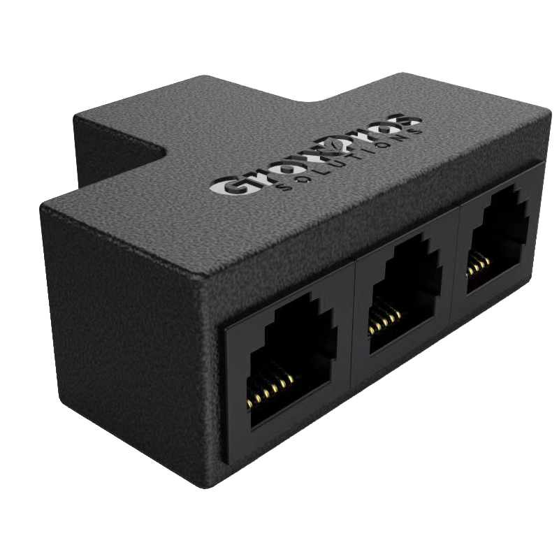 1 to 3 RJ12 data splitter for Grow Pros Solutions Grow Lights