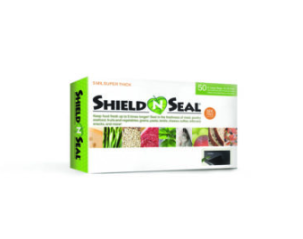Shield N Seal Vacuum Seal Bags (Clear and Black ,15″ x 20″)