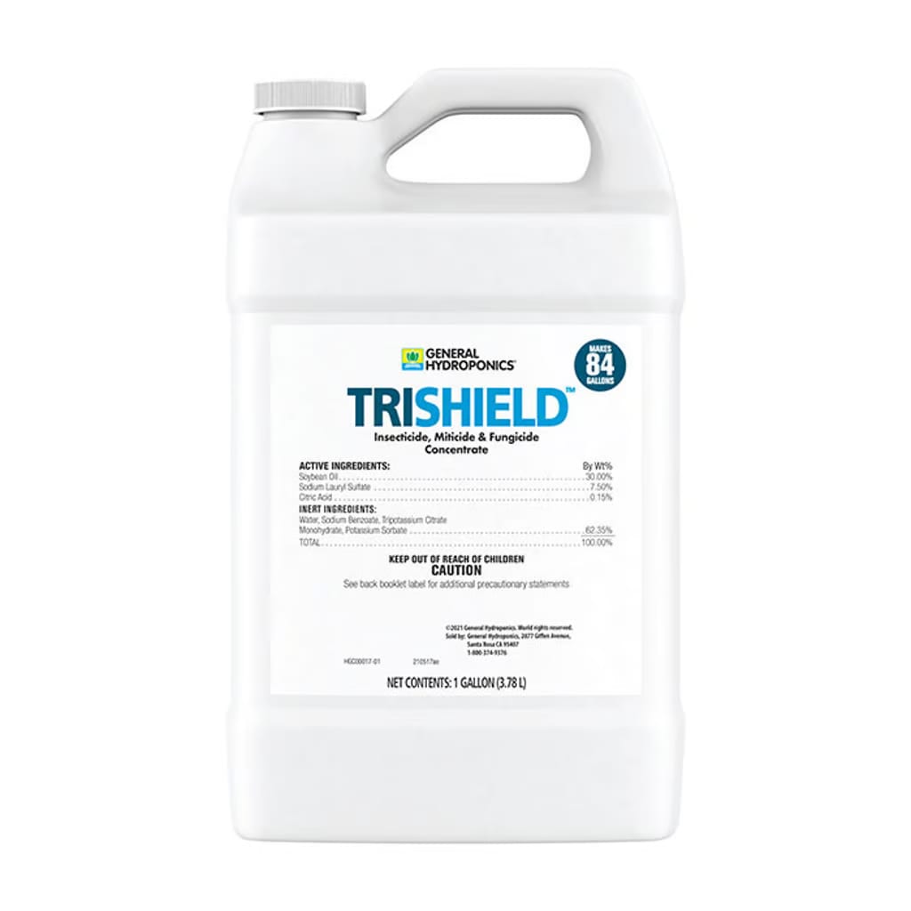 General Hydroponics TriShield Insecticide, Miticide & Fungicide Concentrate