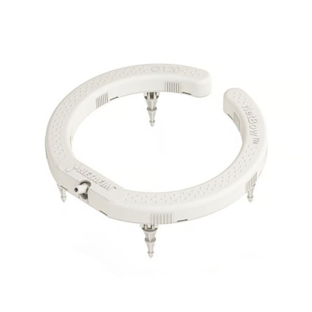 Netafim 5 Inch NetBow Drip Irrigation Ring, Foldable Legs - Pack of 120 (NETBOW5BF-CART)
