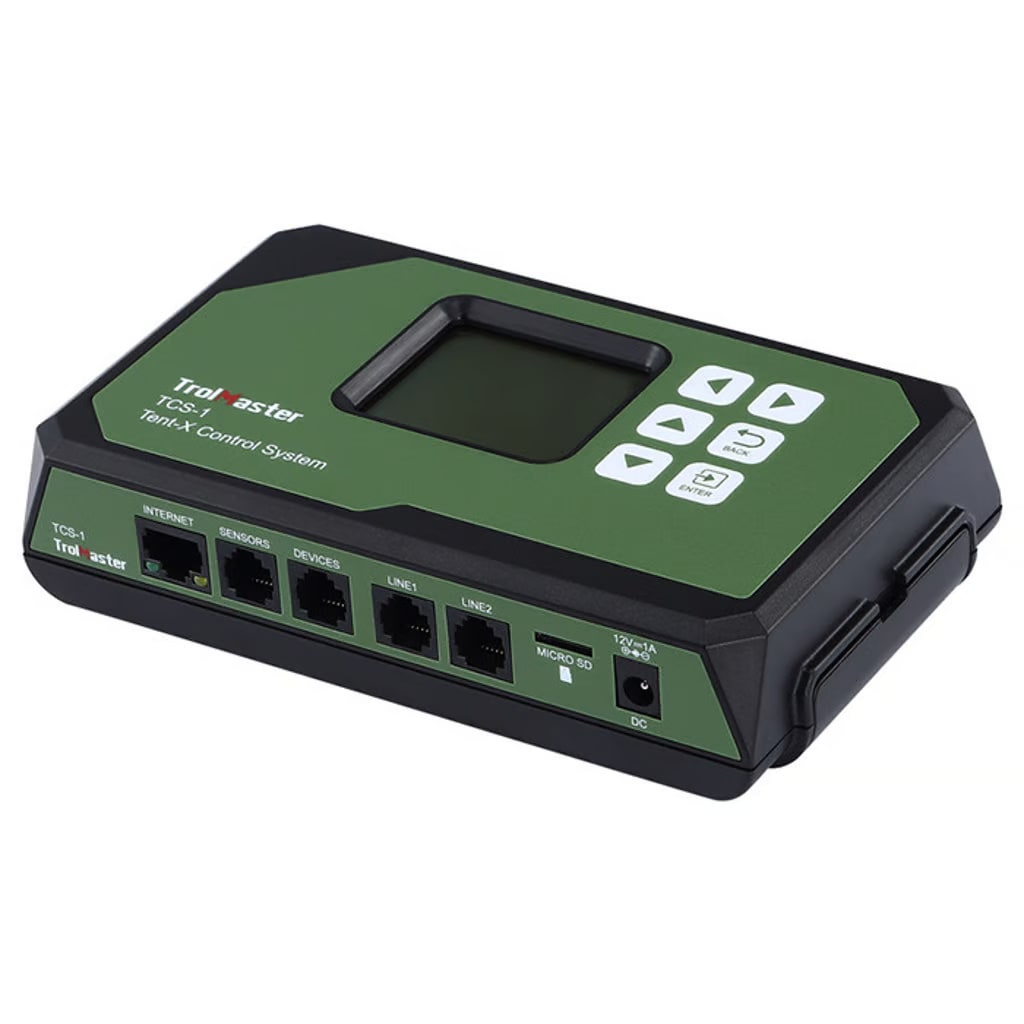 TrolMaster Tent-X Grow Tent Environmental Control System with 3-in-1 Sensor