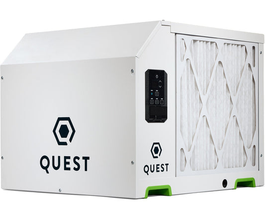 The Complete Quest Dehumidifier Guide for Commercial Cannabis (2026): 335, 506, M-CoRR Technology, and the Sizing Math That Determines Your Crop Protection