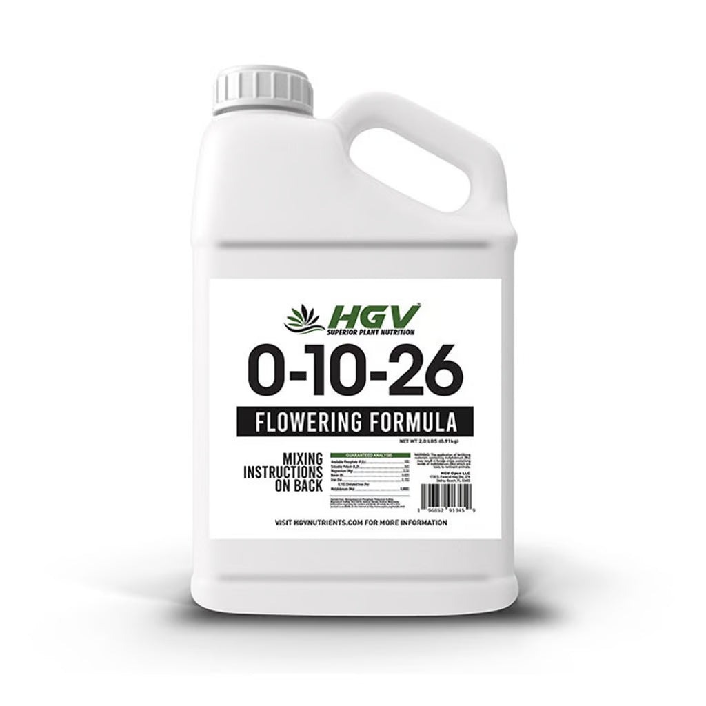 HGV Nutrients Flowering Formula 0-10-26