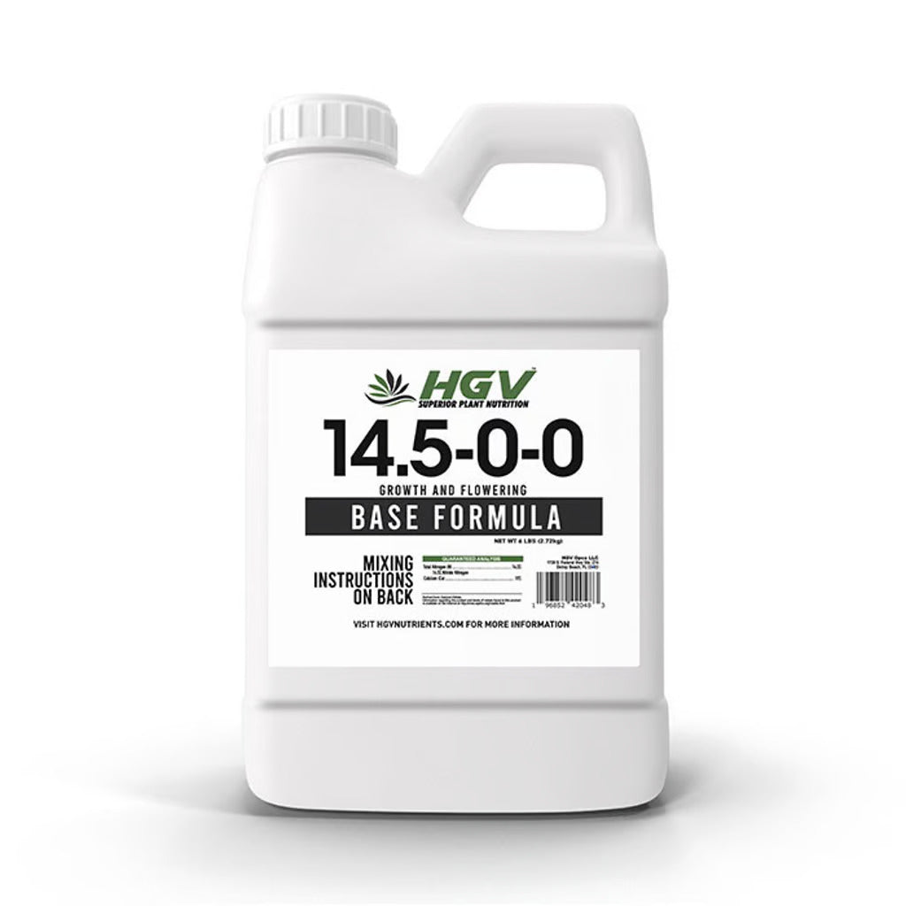 HGV Nutrients Growth and Flowering Base Formula 14.5-0-0