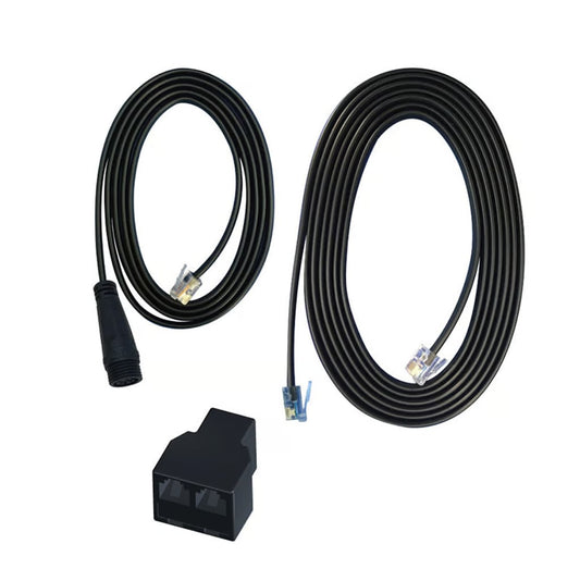 TrolMaster Hydro-X RJ12 to 3 Pin IP67 Convertor Cable Set