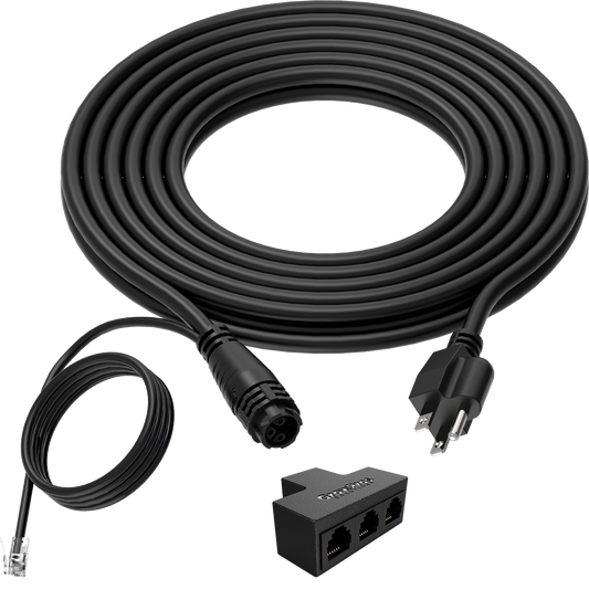 Growpros Power Cord 120V For Under canopy grow lights 120V Plugin