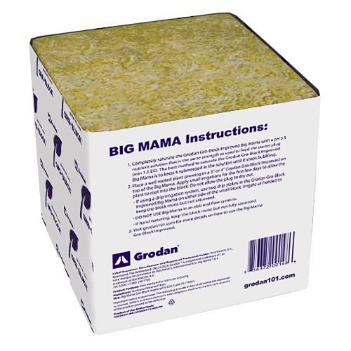 Grodan Improved Big Mama Block 8 in x 8 in x 8 in (18CT)