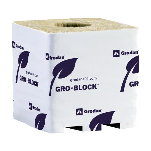 Grodan Pro Improved 10, 4Inches x 4Inches x 4Inches, 1,548 blocks loose on pallet