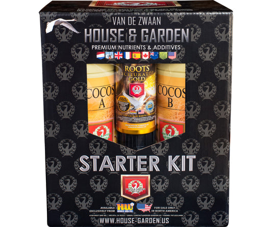 House & Garden Cocos Starter Kit (Includes Roots Excelurator Gold)