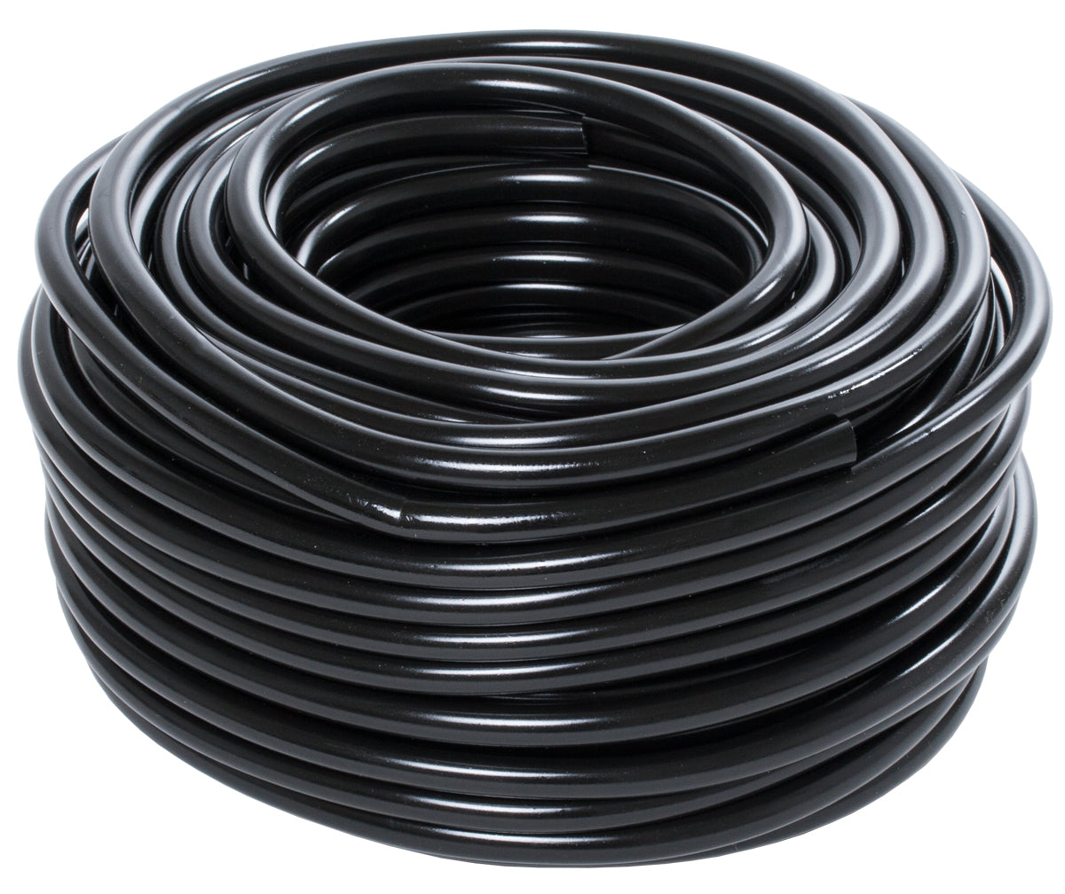 Active Aqua 1/4" Outside Diameter Black Tubing 100' Roll