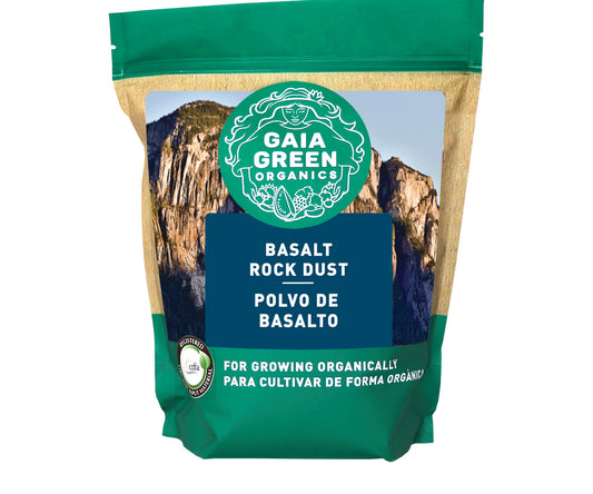 Gaia Green Basalt Rock Dust, 2 kg U.S. Pouch