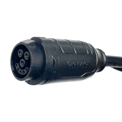 Under Canopy Light Power Cord 240V (NEMA 6-15P – double flat + ground) with attached Data Cable