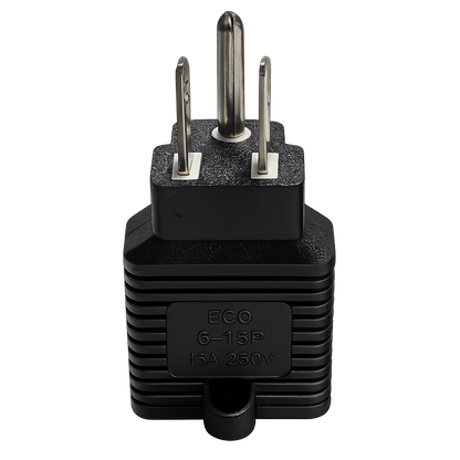 Under Canopy Light Power Cord 240V (NEMA 6-15P – double flat + ground) with attached Data Cable