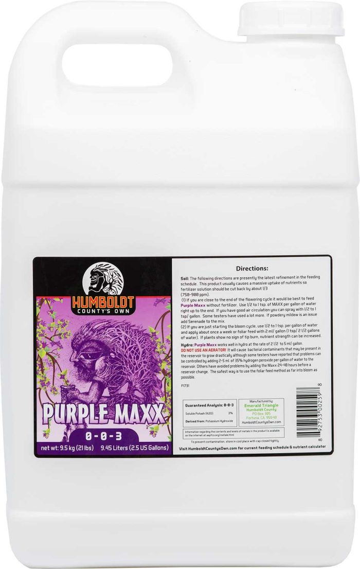 Emerald Triangle Purple Maxx