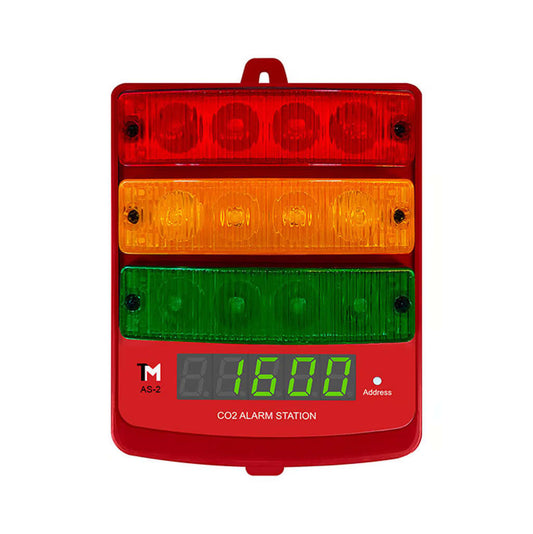 TrolMaster Carbon-X CO2 Alarm Station with LED display indicator