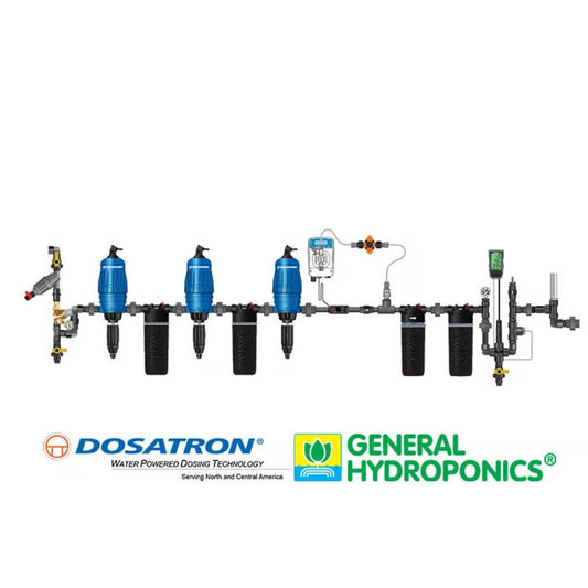 Dosatron Hi-Flo Nutrient Delivery System Kit for General Hydroponics Flora Pro