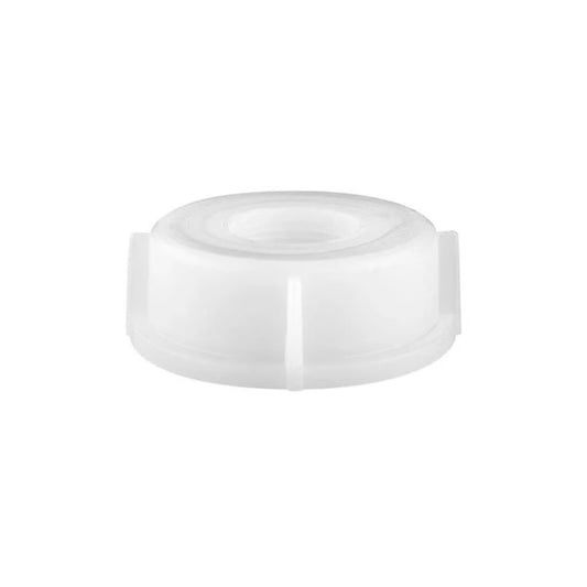 Heavy 16 White 1 & 2.5 Gallon Cap with 3/4 Inch Reducer for Spigot