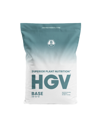 HGV Nutrients Growth and Flowering Base Formula 14.5-0-0, 25 lbs.