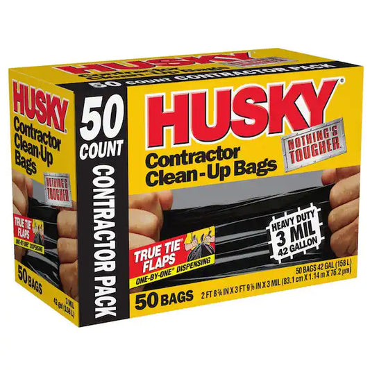 Husky 42 Gal. Contractor Bags (50-Count) by  Husky
